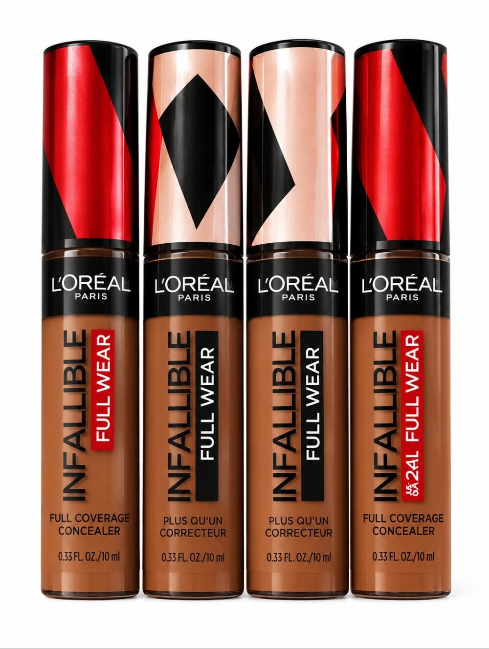 4 x L'Oreal Infallible Full Wear More Than Concealer, 420 Cocoa